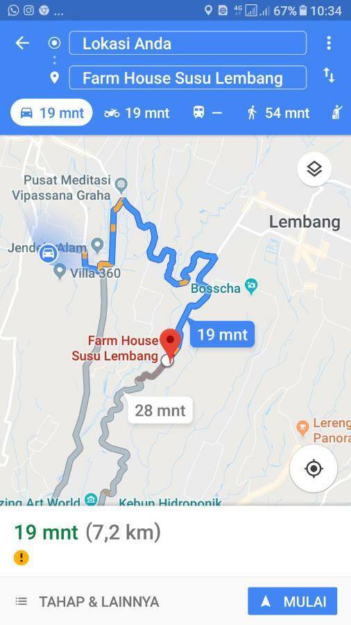 Homestay Triniti Lembang Eksteriør billede