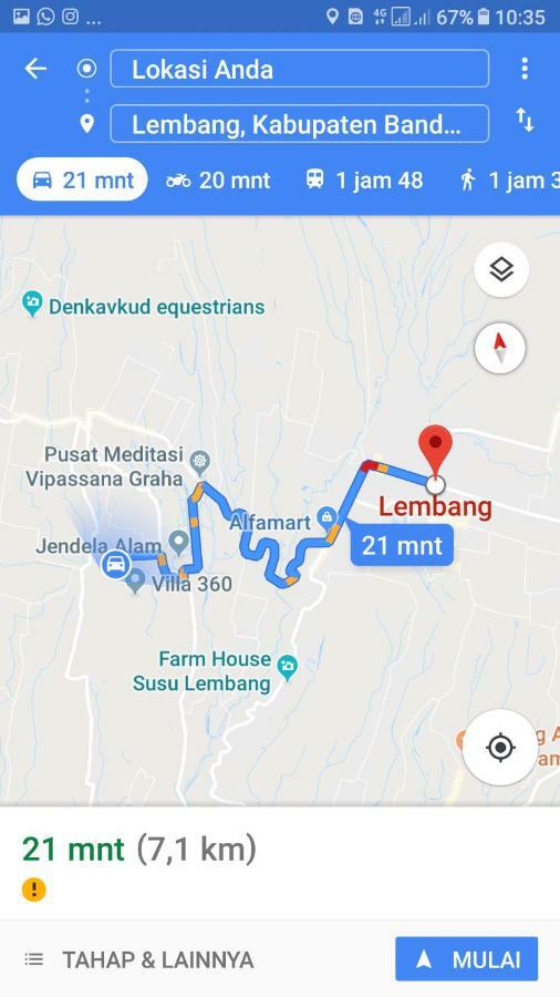 Homestay Triniti Lembang Eksteriør billede